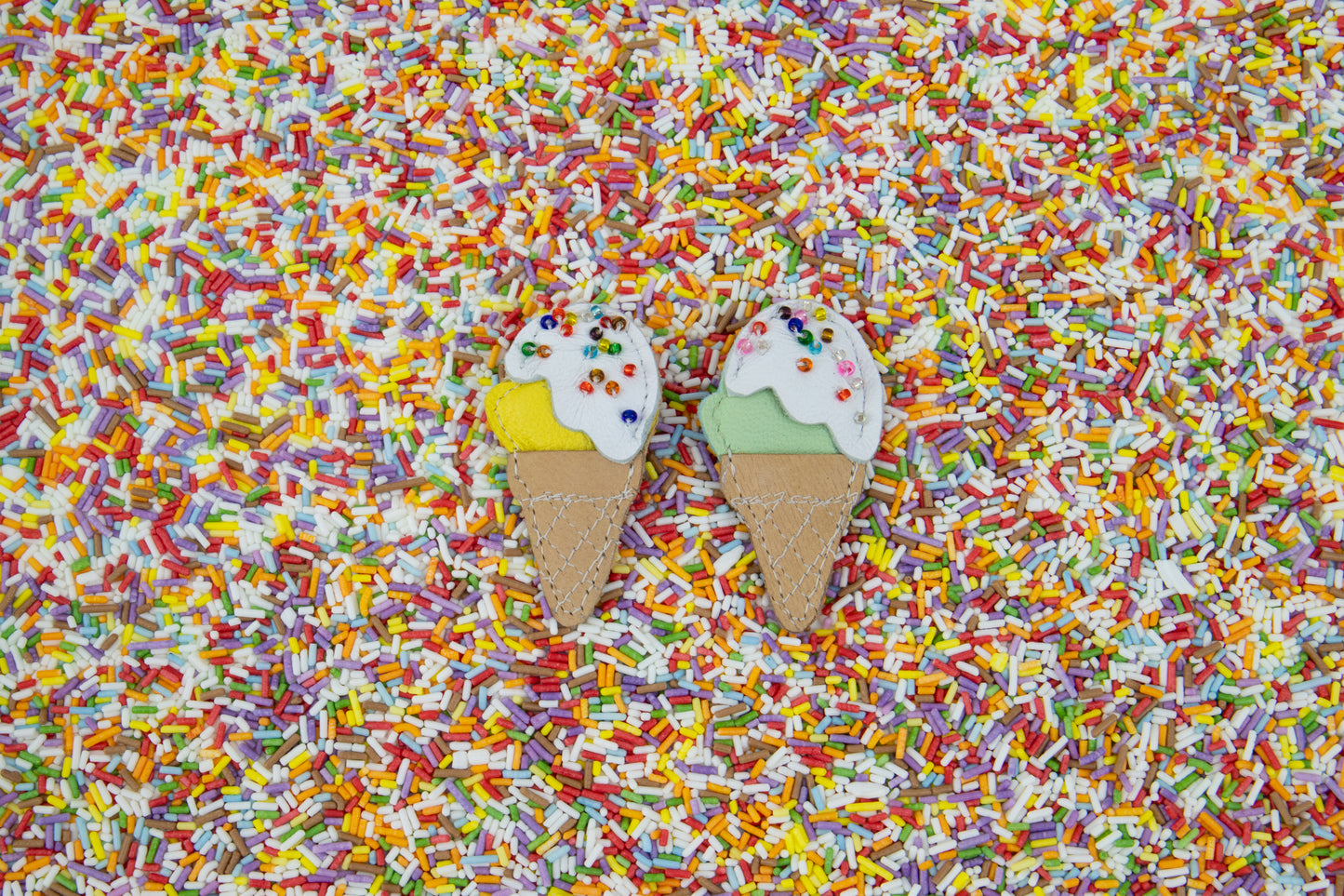 Brooch Ice Cream Sprinkles