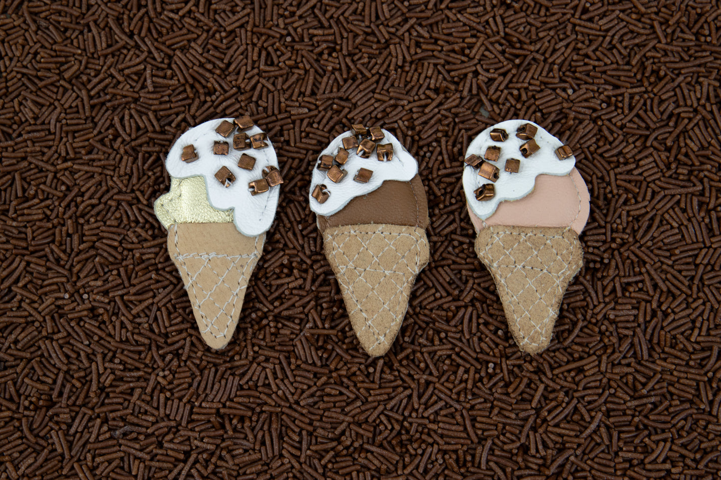 Brooch Ice Cream Chip