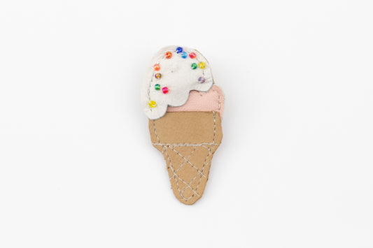 Brooch Ice Cream Sprinkles