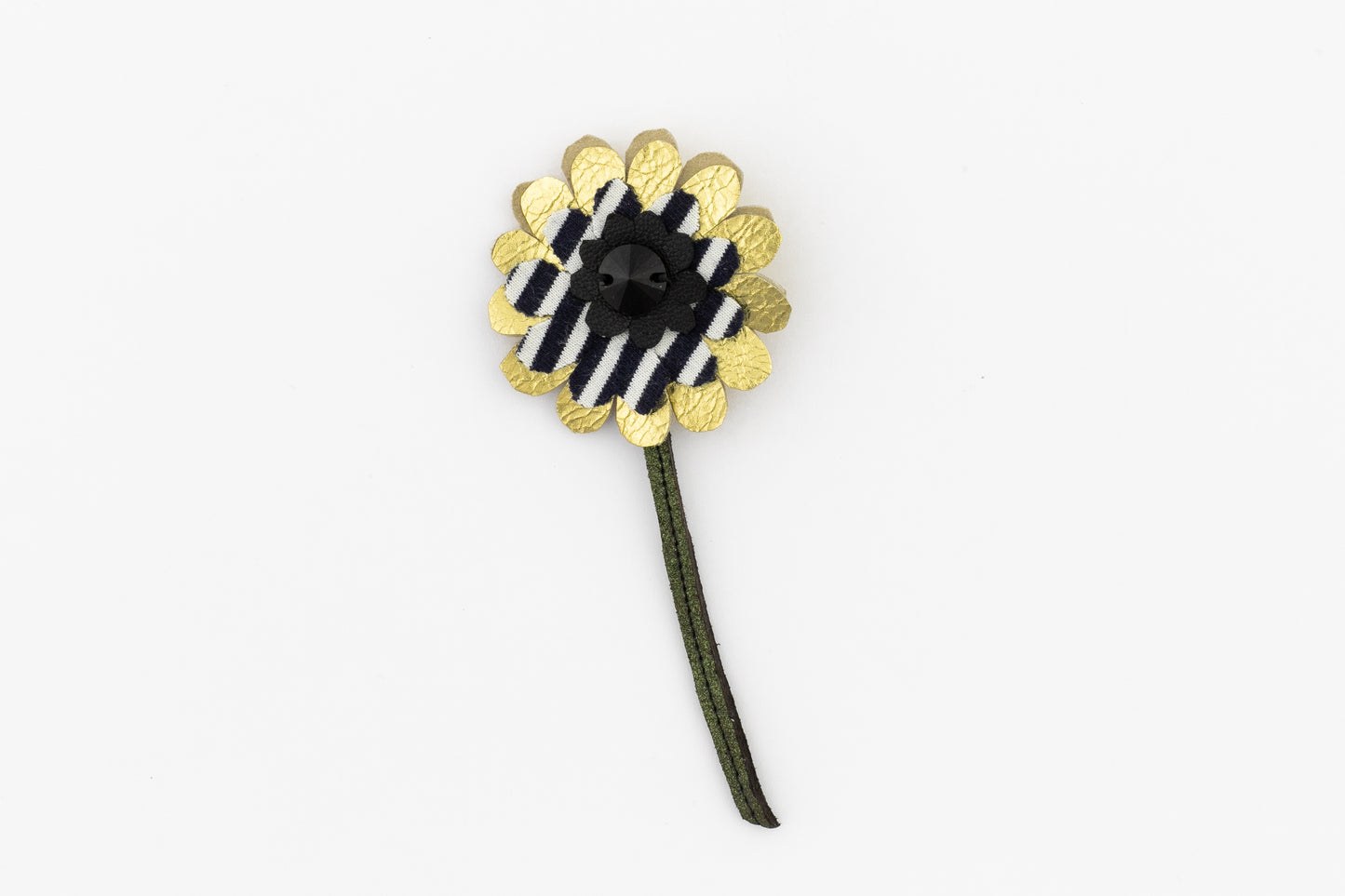 Brooch Flower Marine