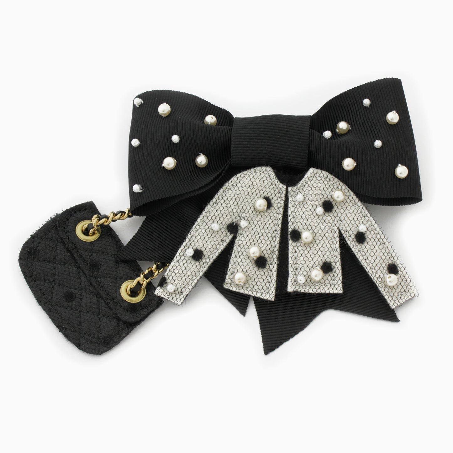 Brooch Coco Pearl Tulle