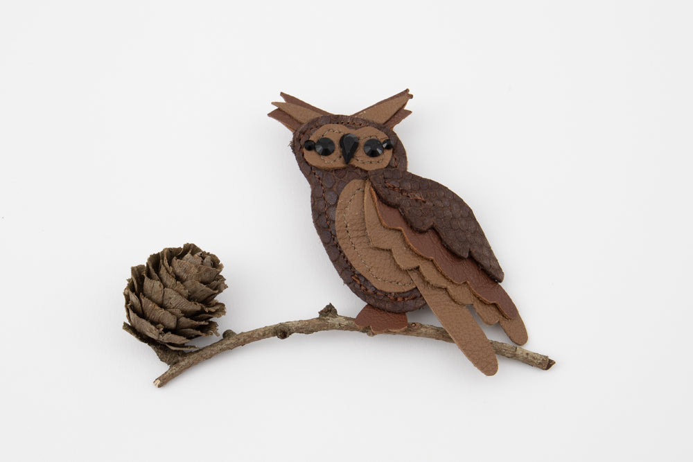 Brooch Owl
