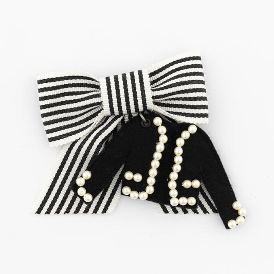 Brooch Coco Pearl Striped